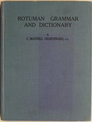 Rotuman Grammar and Dictionary