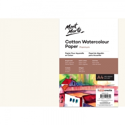  Wood Pulp Watercolor BlockA5 Watercolor Block Hot Press -  Watercolor Journal Block - Watercolor Paper 16 Pages - Hot Press Watercolor  Pad - Student Grade Paper Pad - Watercolor Paper Block