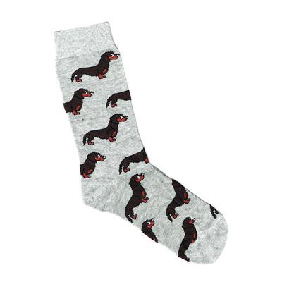 Socks Dachshunds Marle Grey (17DACGRE)