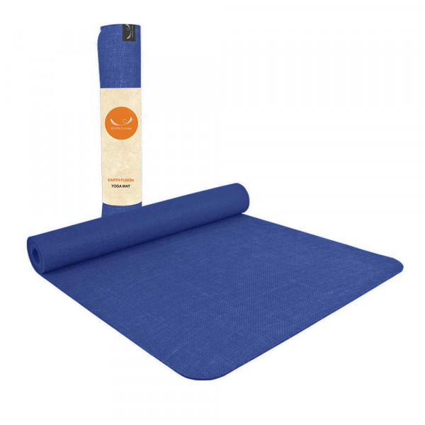 Yoga Mat 4mm Earth Fusion Blue