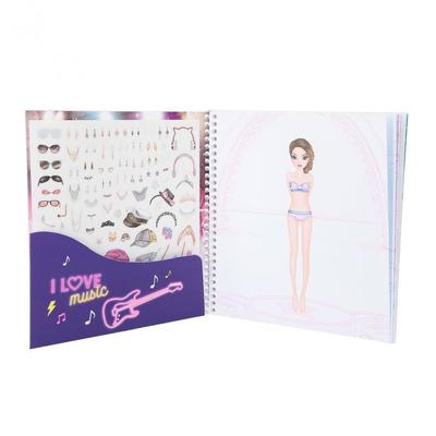 Top Model Dress Me Up Sticker Book - Cardies