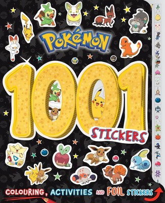 100 autocollants Pokémon