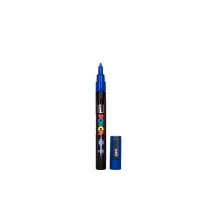 Uni : Posca Marker : PC-3M : Fine Bullet Tip : 0.9 - 1.3mm : Blue