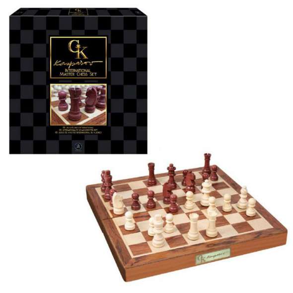 Kasparov Hand Made International Master Chess Set 14 inches Square