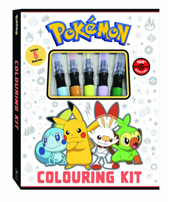 PokéMon: Intricate Adult Colouring Kit, Buy Now