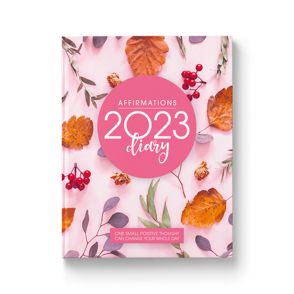 Affirmations Floral (Pink) 2023 Diary