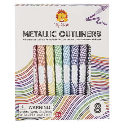 Metallic Outline Markers