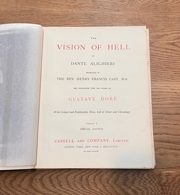 The Vision of Hell by Dante Alighieri Illustrated with the