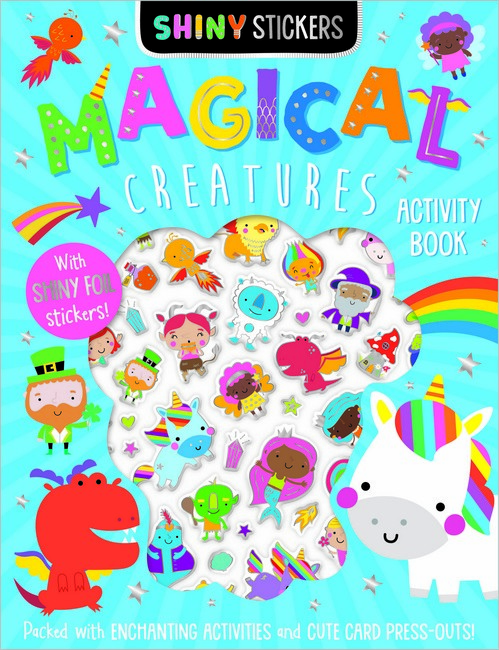 Shiny Stickers Magical Creatures - Make Believe Ideas US