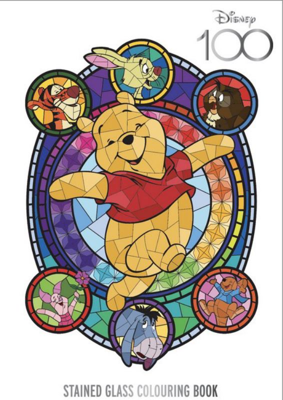 Disney Stained Glass Coloring Pages