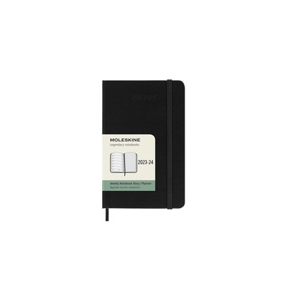 Moleskine Daily Planner 2023-2024 18-Month Agenda Soft Cover daily planner  Black