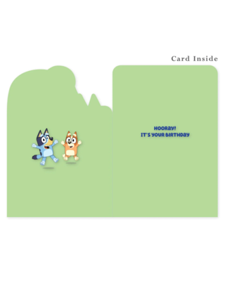 Bluey Birthday Card- HAPPY BIRTHDAY