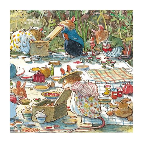 Card - Brambly Hedge, Wilfred's Birthday Picnic