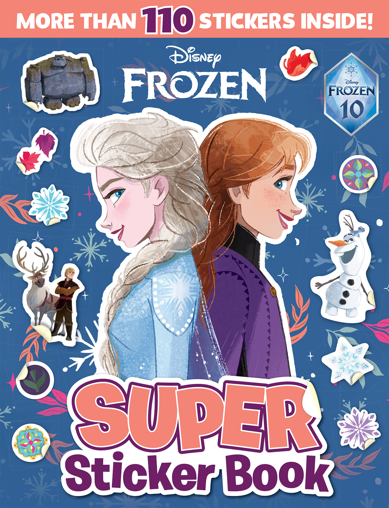 Disney Frozen II Sticker Art Puzzle Book -Quick Ship