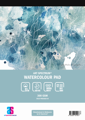 Premium Watercolor Pad A4 180gsm 15 Sheet