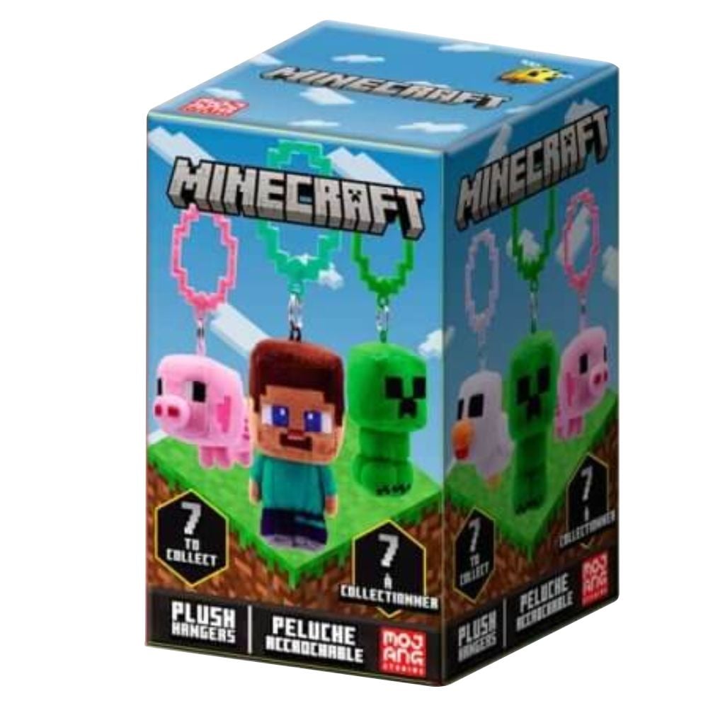 Minecraft Plush Backpack Hangers Blind Box
