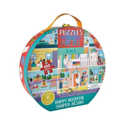 100 PIECE 3 IN 1 JIGSAW - HAPPY HOSPITALS 100 PIECE 3 IN 1 JIGSAW - HAPPY HOSPITALS