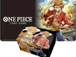 One Piece Card Game Playmat and Storage Box Set Monkey.D.Luffy