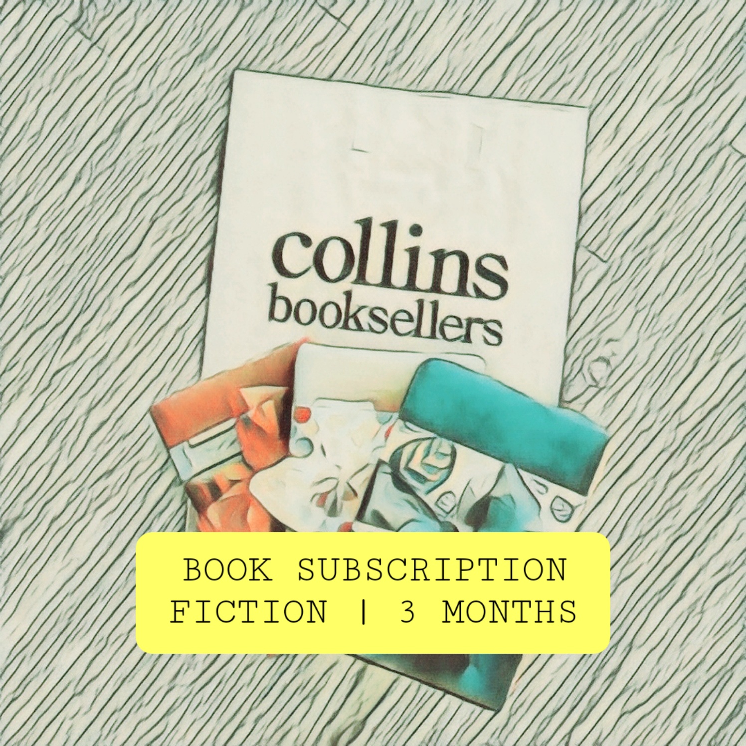 Book Subscription Fiction 3 Months