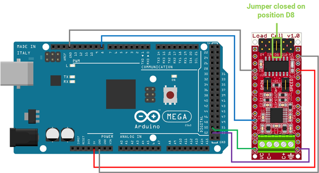 Load Cell - High resolution measurement for load cells - Arduino ...
