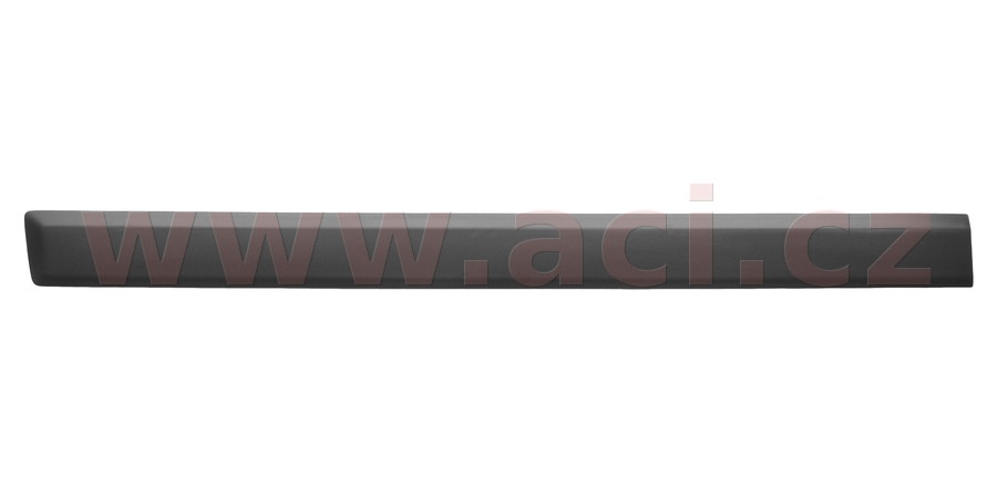 boční lišta předních dveří černá L