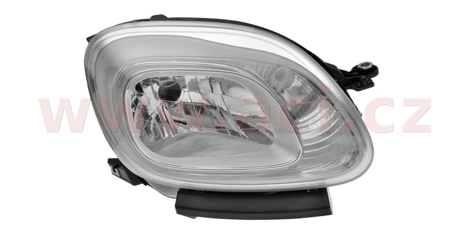 přední světlo H4 (el. ovládané + motorek) P