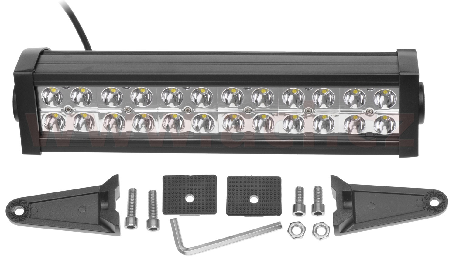 LED pracovní světlo 72 W, napětí 9-36 V, (24 LED Epistar), svět. tok 7200 lm, délka 400 mm