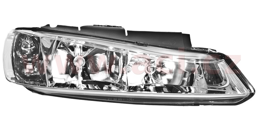 přední světlo H7+H7 čirá optika (el. ovládané) P