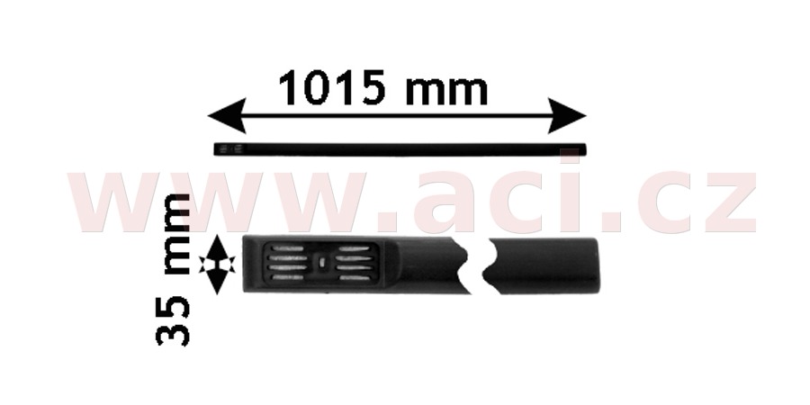 10/94- boční lišta předních dveří 4/5dv./Kombi L