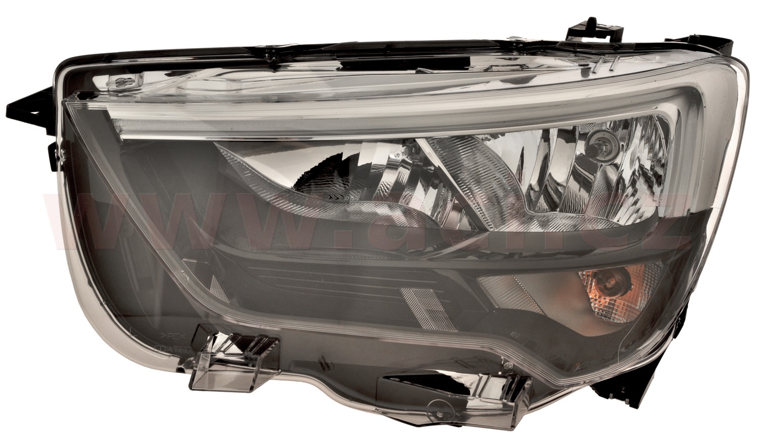 přední světlo H7+H1 + LED denní svícení, el. ovládané s motorkem Valeo (prvovýroba) L