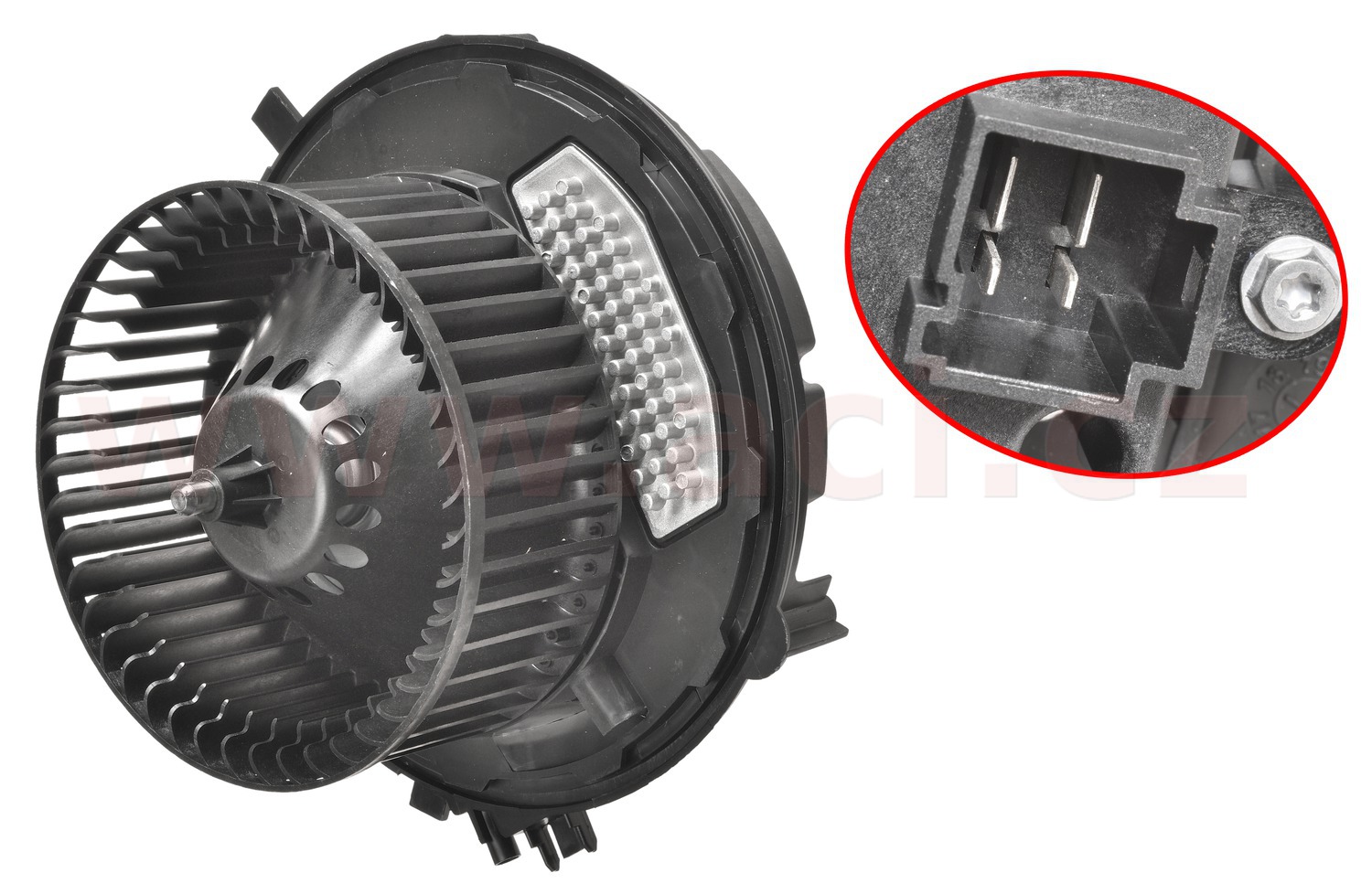 vnitřní ventilátor topení a klimatizace s regulátorem, typ VALEO