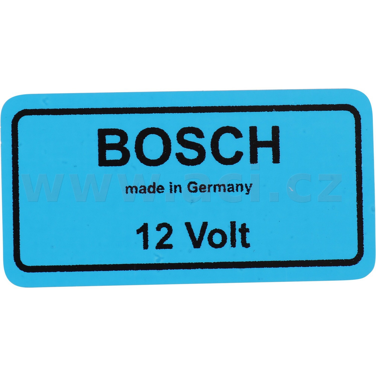 samolepka "Bosch made in Germany 12 Volt" CLASSIC