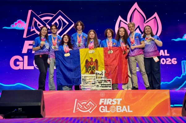 FIRST Global Team Moldova Conquista Ouro e Prata no FIRST Global Challenge 2026 na Coreia do Sul