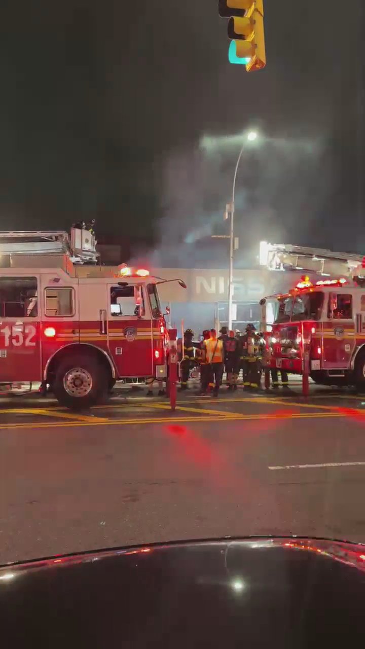 Three-Alarm Fire in Vacant Car Dealership @Citizen | Instant 911