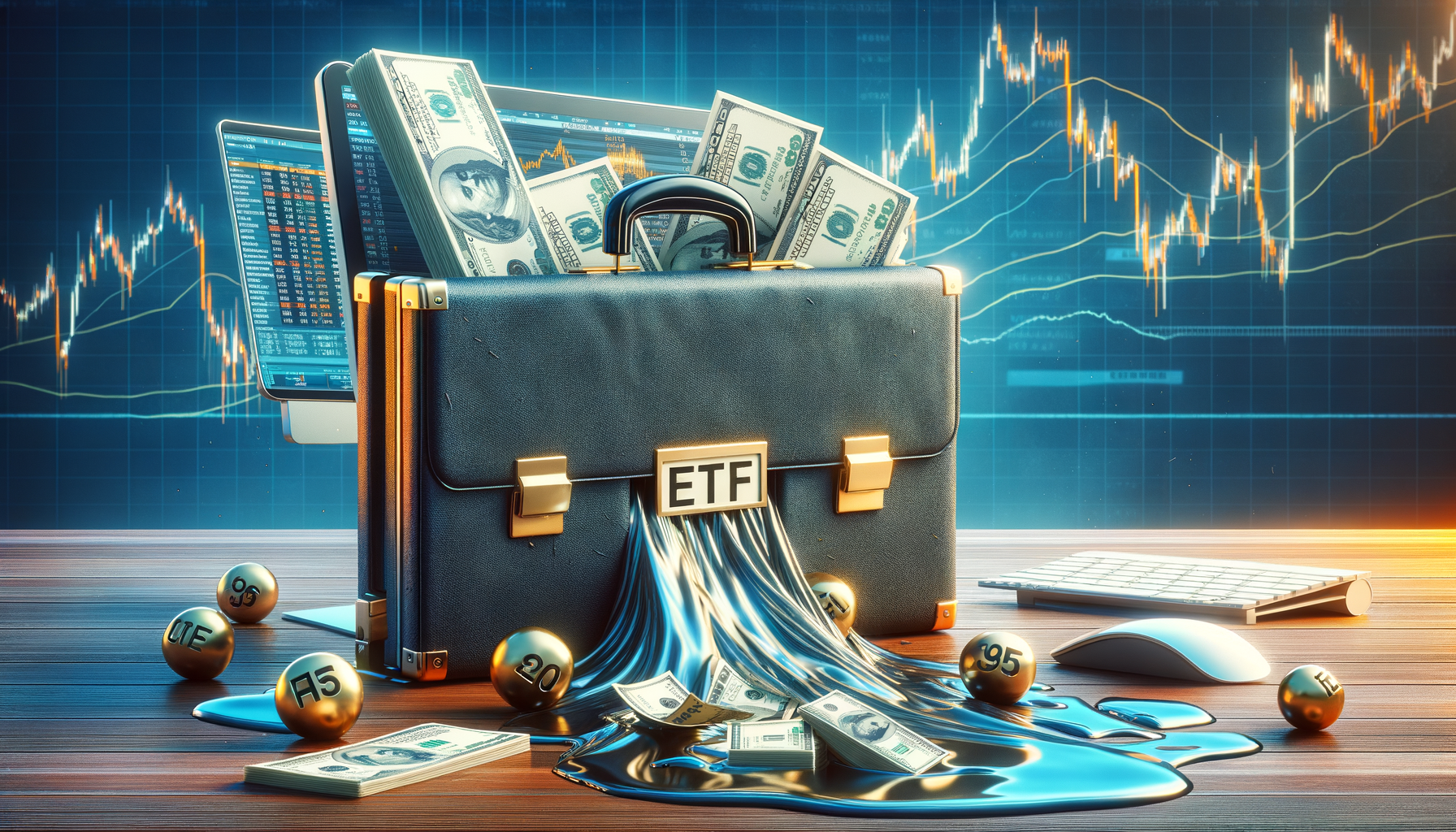Sorties d’ETF et Marché Crypto : Le Signal Caché Qui Pourrait Changer la Donne pour Bitcoin et les Altcoins