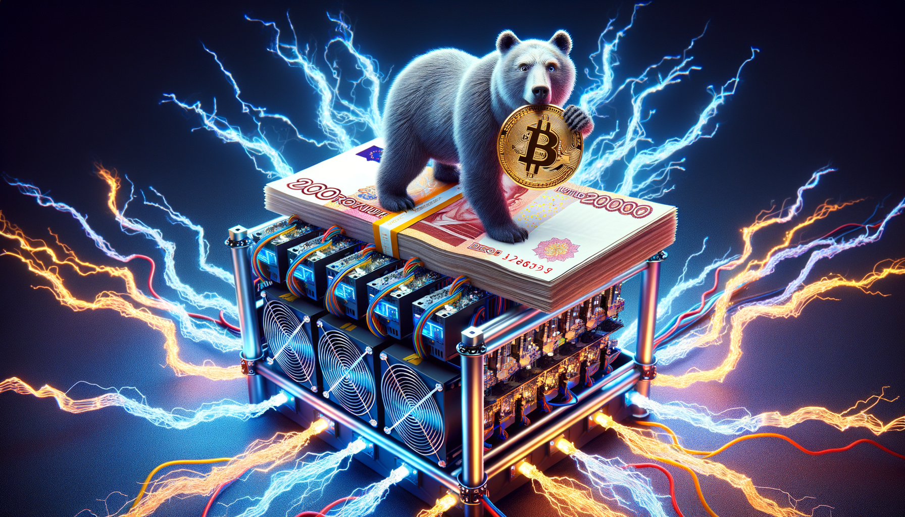 비트코인 채굴의 숨겨진 힘: 러시아 루블 강화의 비밀과 투자자들에게 미치는 영향