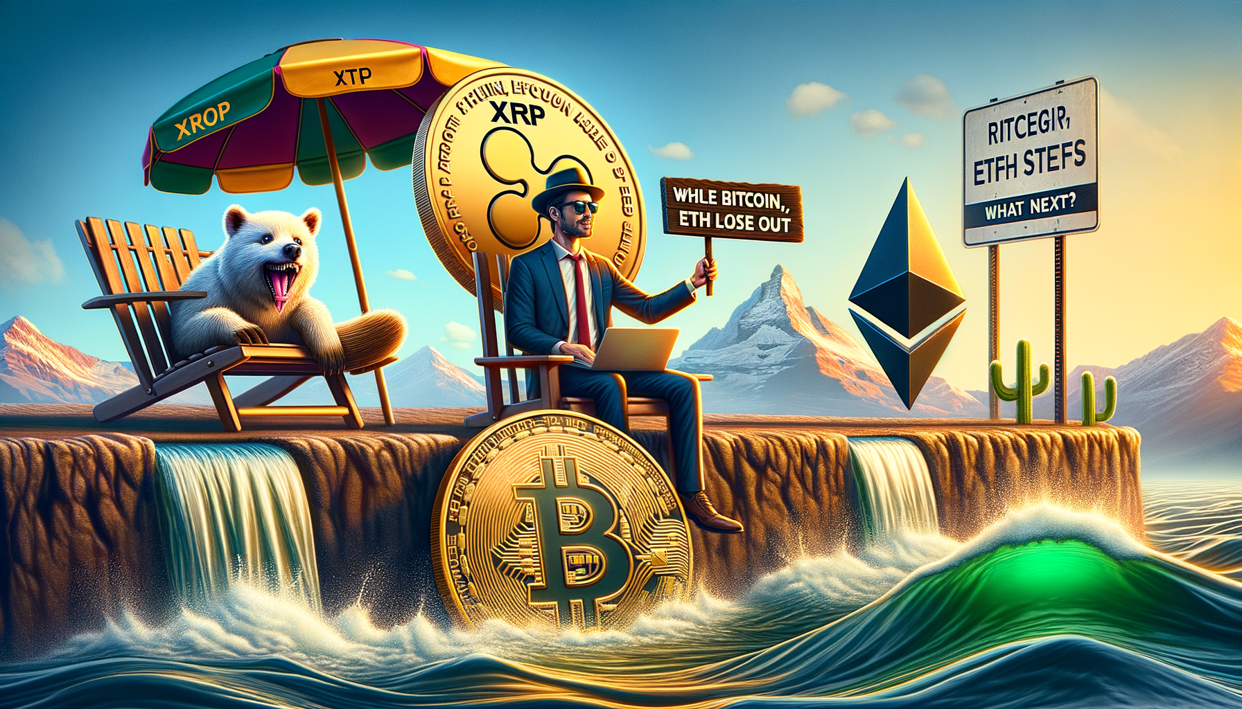 XRP ETF 자금 유입 급증: 비트코인과 이더리움 위기 속 숨겨진 기회는?