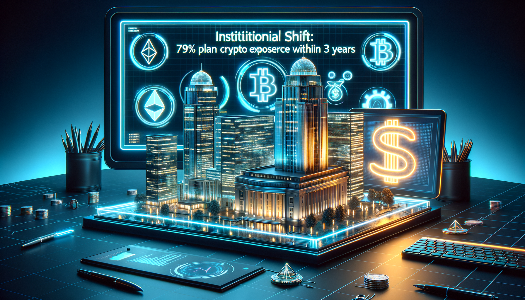 Insider-Trend: Warum 79% der Institutionen bis 2029 in Krypto investieren könnten