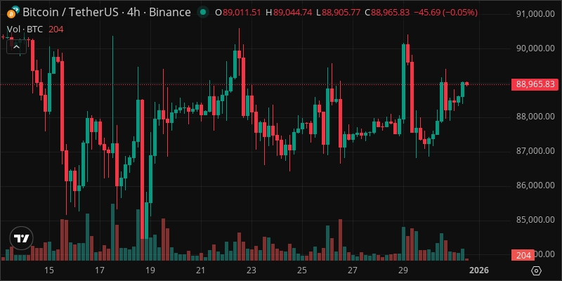 BTC crypto chart