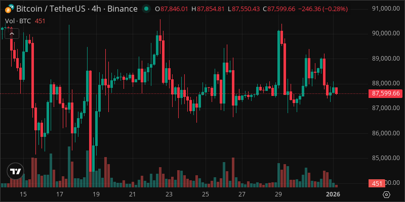 BTC crypto chart