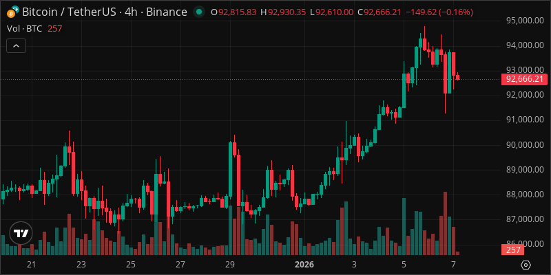 BTC crypto chart