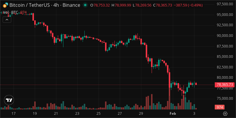BTC crypto chart
