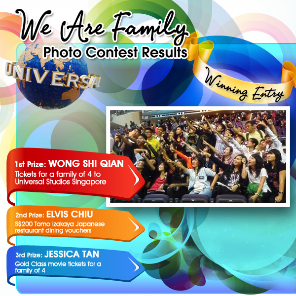 We are family photo contest