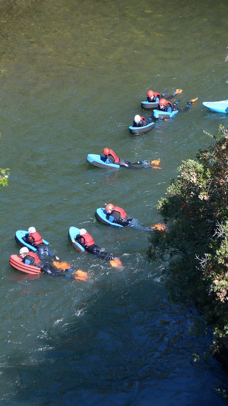 Rafting from Llavorsí to Rialp + Hydrospeed from RocRoi to Illa