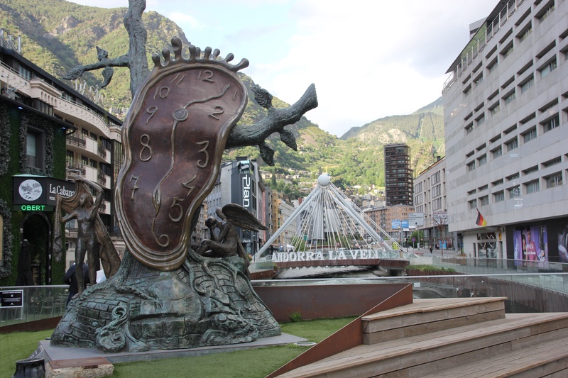 Walking tour of the historic centre and shopping area of Andorra la Vella