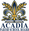 Acadia Parish School District logo