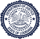 Louisiana Department of Justice | State of Louisiana logo