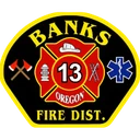 Banks Fire District #13 logo