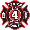 Benton County Fire Protection District #4 logo