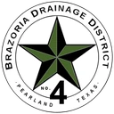 BRAZORIA COUNTY DRAINAGE DISTRICT 4 logo